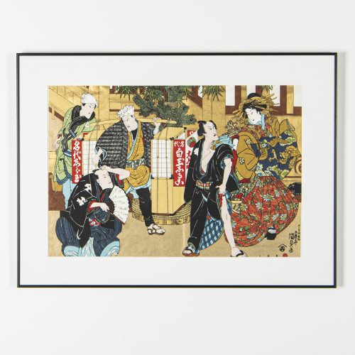 A Japanese ukiyo-e - The Collection of John Perry's Asian Art