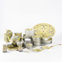 A set of Chinese mid-20th tableware