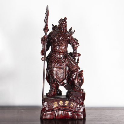 A Chinese 'Guan Gong' statue