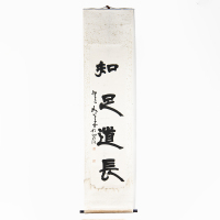 A Chinese calligraphy