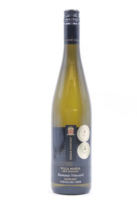 (1) 2008 Villa Maria Single Vineyard Ihumatao Verdelho, Auckland