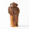 A Chinese bamboo root carving of an old fisherman