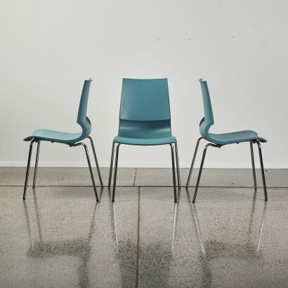 A Trio Of Ricciolina Chairs Designed By Marco Maran
