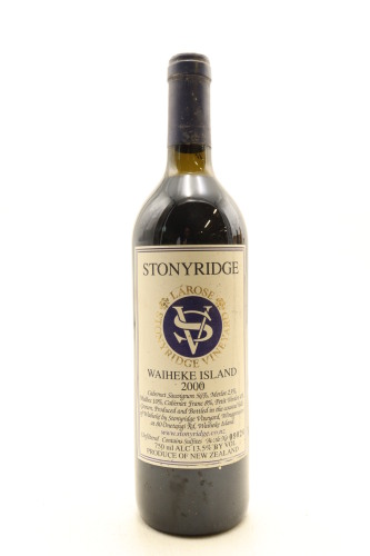 (1) 2000 Stonyridge Vineyard Larose, Waiheke Island [BC95]