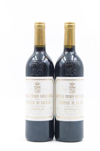 (2) 1997 Chateau Pichon Longueville Comtesse de Lalande, Pauillac