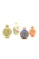 A set of four Chinese snuff bottle