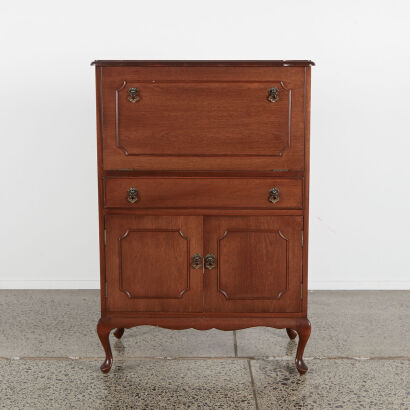 An Antique Bar Cabinet