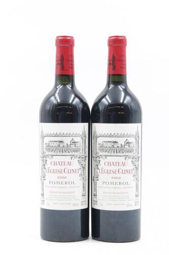 (2) 2002 Chateau l'Eglise Clinet, Pomerol