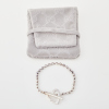 Gucci, Sterling Silver Heart Bracelet - 2