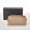 Prada Nappa Leather Mini Impunture Bandoliera Bag with Box - 2