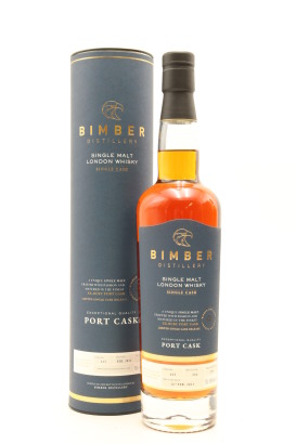 (1) Bimber Single Port Cask #43 Single Malt London Whisky, 58.4% ABV