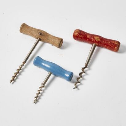 A Collection Of Three Interesting Cork Screws