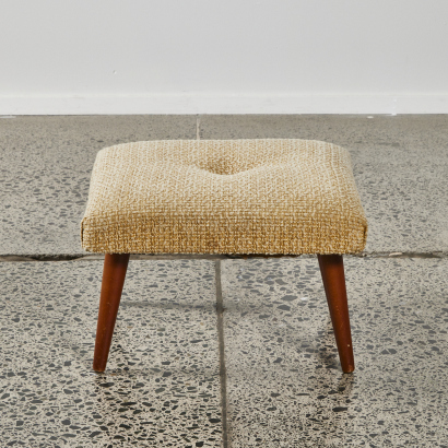 A MidCentury Footstool