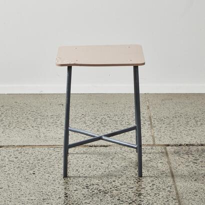 A Pink Topped Side Table