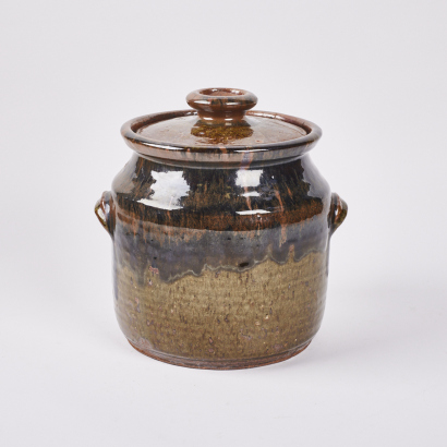 A Large Tenmoku Barry Brickell Jar