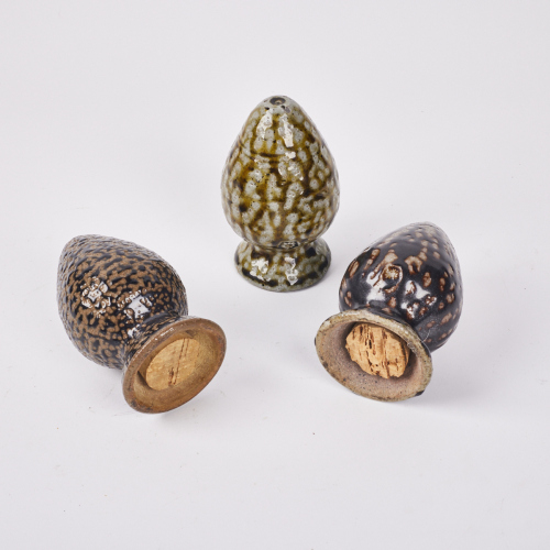 A Trio Of Mirek Smisek Salt And Pepper Shakers