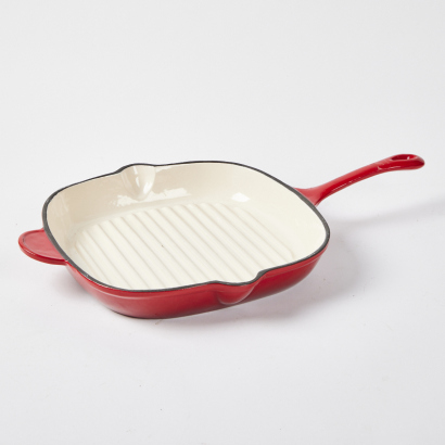 An Enamelled Cast Iron Skillet