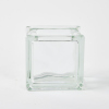 A West German Glass Brick Vase