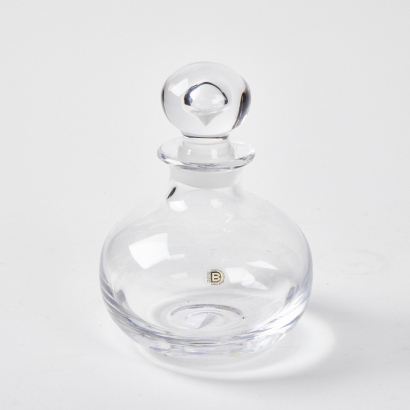A Darlington Crystal Round Decanter