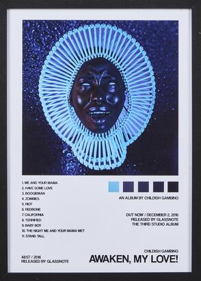 Childish Gambino Awaken My Love Print