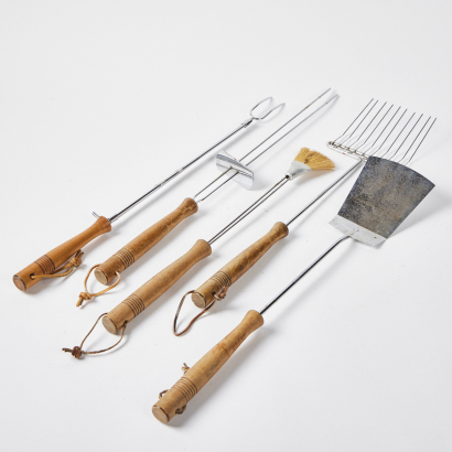 A Retro BBQ Tool Set