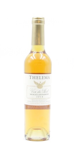 *(1) 2014 Thelema Late Harvest Muscat, South Africa 375ml