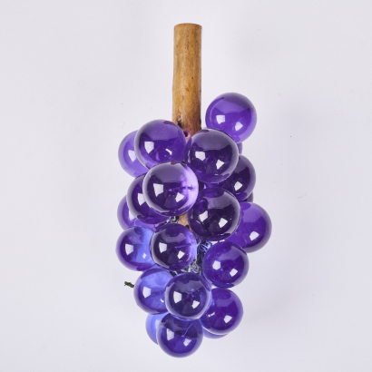 A Cluster Of Art Glass Grapes