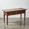 A Rustic Oak Console Table - 2