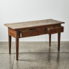 A Rustic Oak Console Table - 3