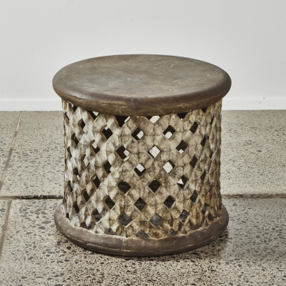 A Concrete Side Table