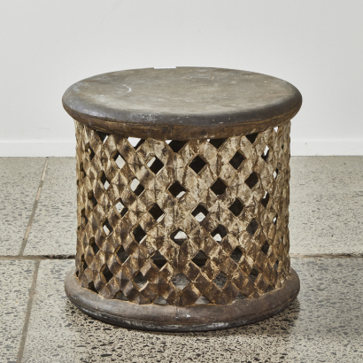A Concrete Side Table