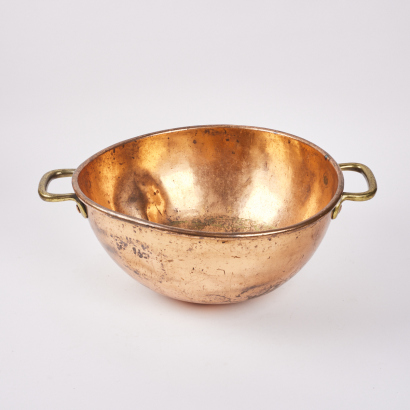 A Large Copper Bowl