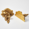 A Pair Of Giltwood Rococo Wall Brackets - 2