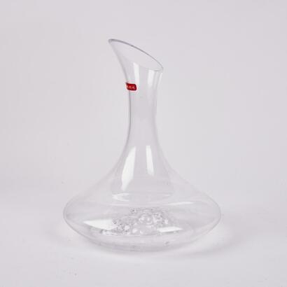 A Spiegelau Glass Decanter with a Grape Mold to Base