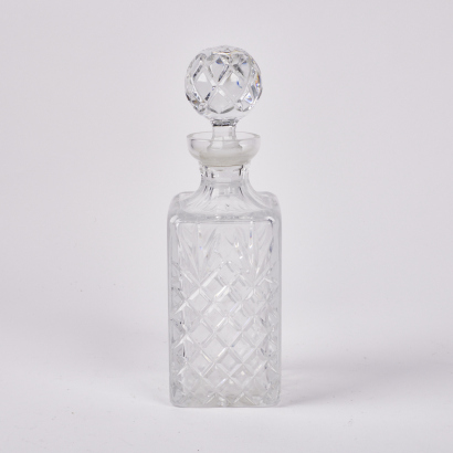 A Glass Whisky Decanter