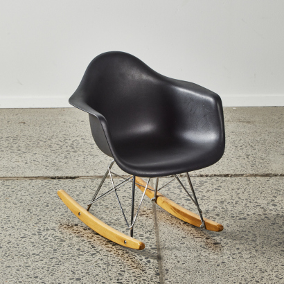 An Eames Style Childrens Rocking Chair