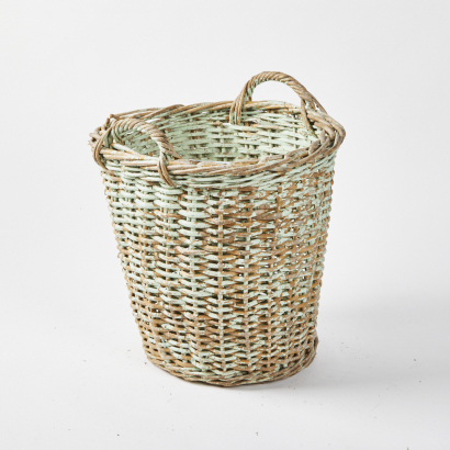 A Vintage Cane Basket