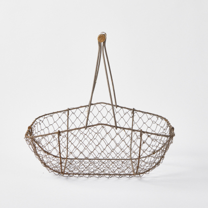 A Vintage Wire Basket