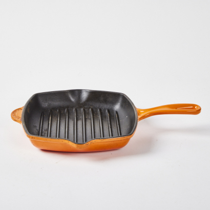 A Le Creuset 20 Iron Griddle Pan