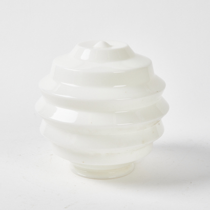 An Art Deco Beehive Lightshade
