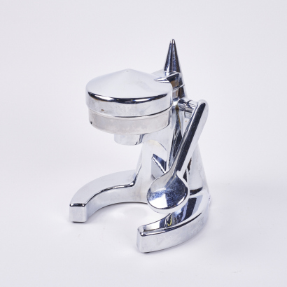 An Atomic style Metal Citrus Press