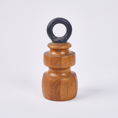 An Olive Wood Pepper Grinder