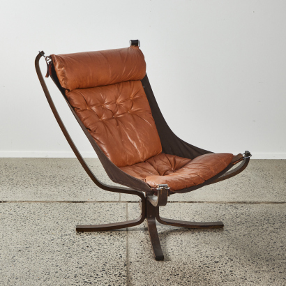 A Falcon Chair by Sigurd Ressell for Vatne Mobler
