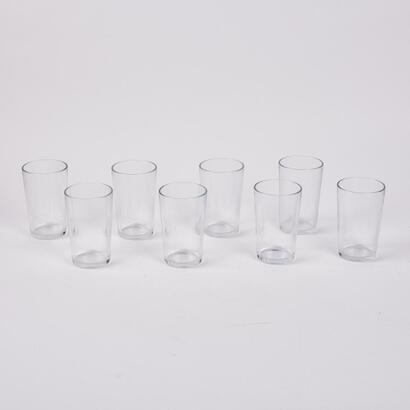 A Set Of Eight Arcoroc Tumblers