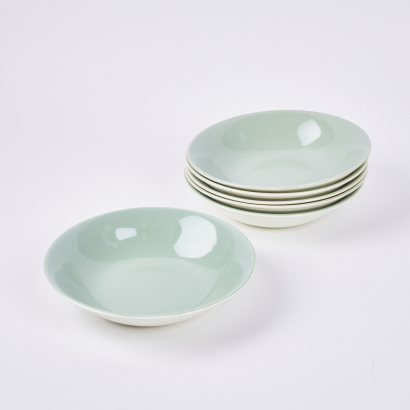 A Set Of Six Poole Bowls