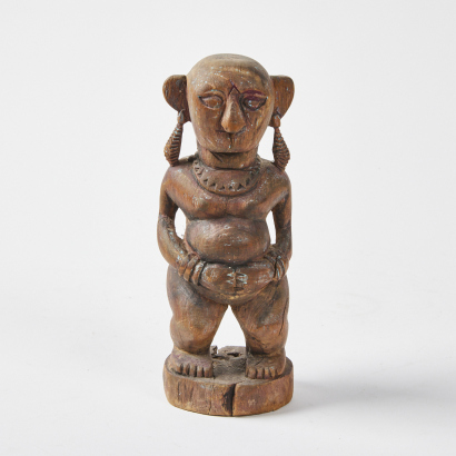 A Decorative Hand Carved Tribal Figure