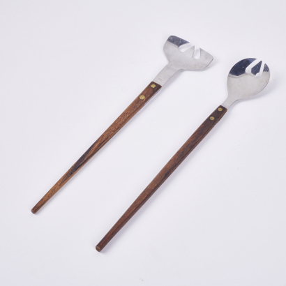 A Pair Of Mid-Century Salad Servers