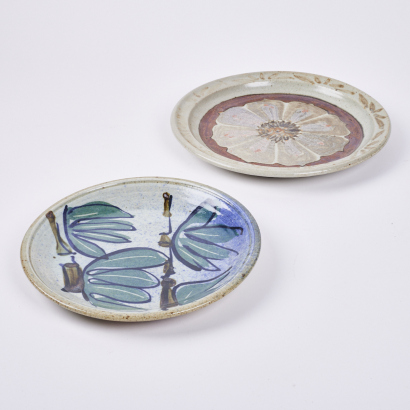 A Pair Of Ceramic Plates