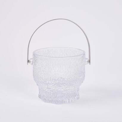A Mid Century Swedish Glass Ice Bucket