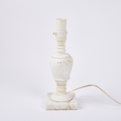 A Vintage Marble Lamp Base